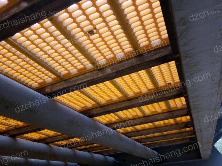 Chinese shaker PU high frequency plate Aggregate pu screen mesh