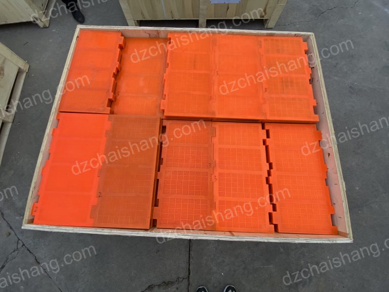 Factory Rubber modular Deck Dewatering,direct sales vibrator stack sizer Rubber mesh Aggregate