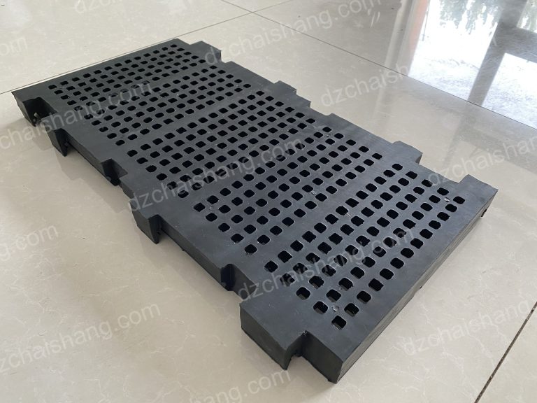 China linear vibrating RubberDeck Aggregate,direct sale shaker trommel Rubber mesh