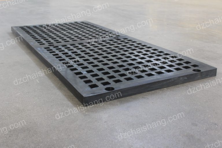 China vibrating tensioned Rubber sieve Aggregate,outright sale modular Rubber panel provider Mining