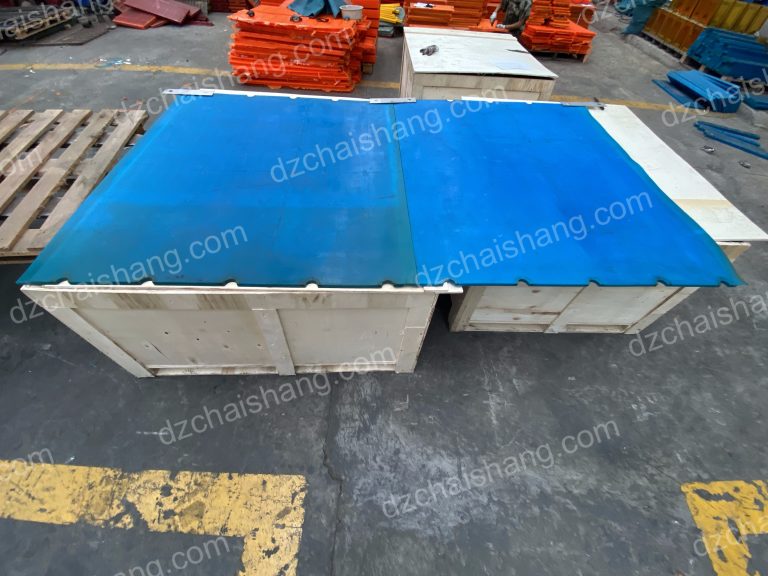 PU tension Deck ODM,direct selling vibrator circular vibrating Polyurethane plate Aggregate