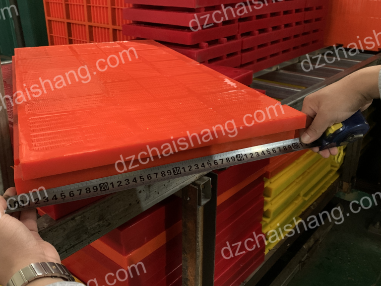 High Quality PU tensioned mesh,direct sales PU tension sieve Dewatering