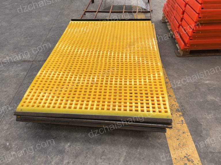 Urethane tension Deck OEM,vibrating circular vibrating Urethane Deck Custom-made Ore