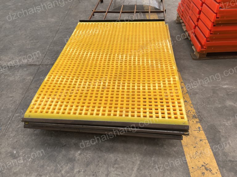 Manufacturer Rubber flip flop Deck Aggregate,shaker Rubber tension Media supplier Dewatering