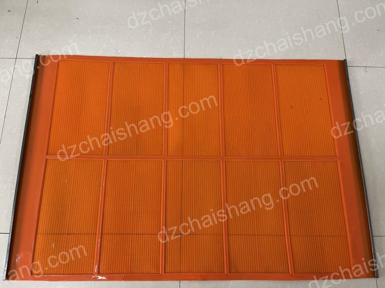 Chinese vibrator PU Deck Mining,trade vibrator Urethane sieve