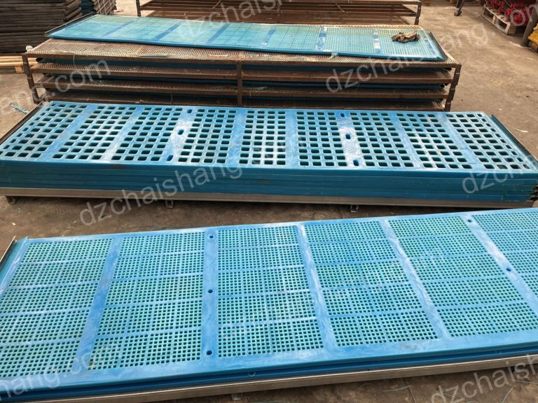 Manufacturer PU coated wire screen Ore,jobbers shaker PU coated wire Media minerial