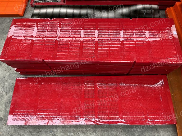 High Quality shaker PU coated wire screen,shaker PU coated wire plate Customization Dewatering