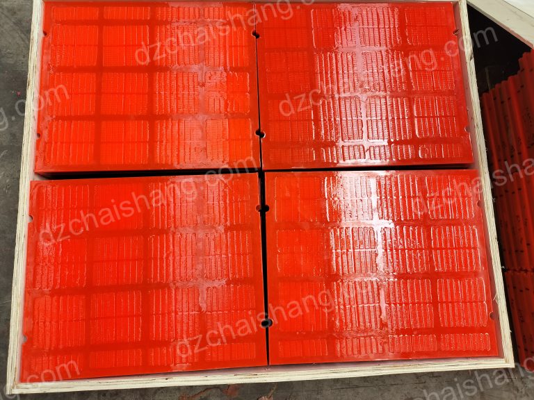 shaker Polyurethane flip flop plate Manufacture Ore