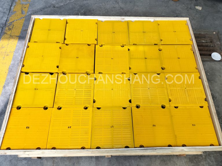 Factory vibrator Urethane flip flop Media Dewatering