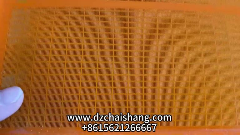 High quality Flip-flow polyurethane screen mesh for vibrating screen in coal washing