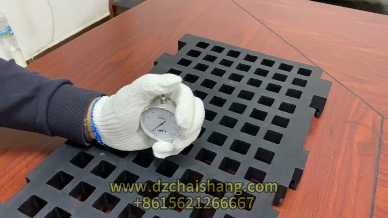 Cheap Rubber sieve Mining,Manufacturer circular vibrating PU panel Mining