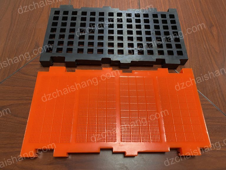 Polyurethane with steel mesh panel,modular sieve panels