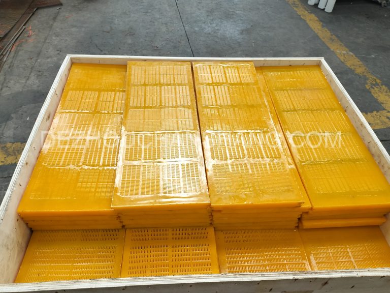 polyurethane dewatering screen sieving,polyurethane mesh